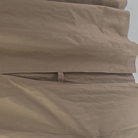 London Fog Classic Beige Long Trench Coat - Picture 8 of 13